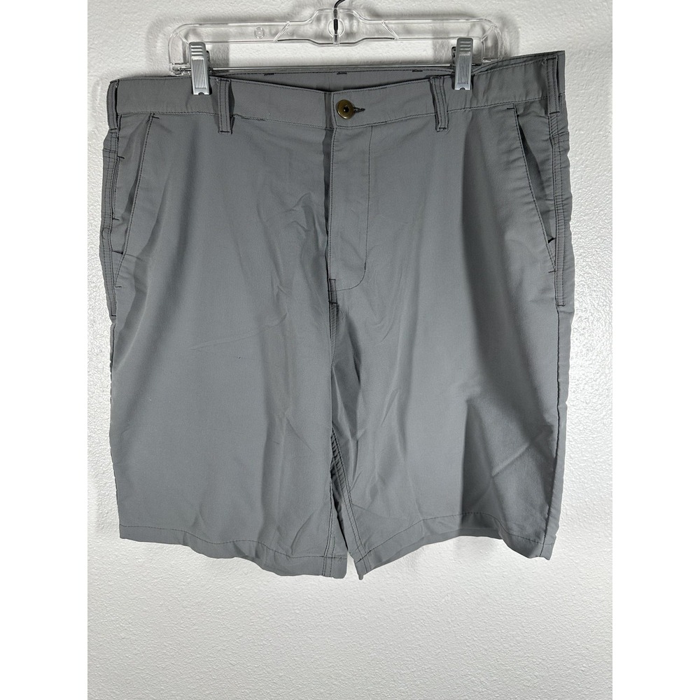 Great Northwest Shorts Mens 38 Gray Nylon Blend Golf Hiking Casual Stretch